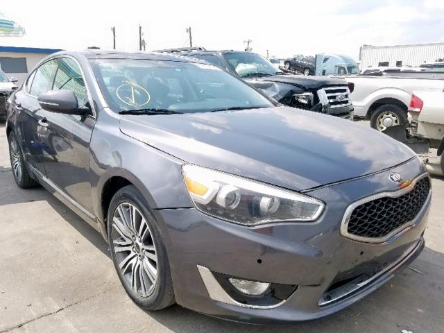 KNALN4D78G5198849 - 2016 KIA CADENZA LU GRAY photo 1