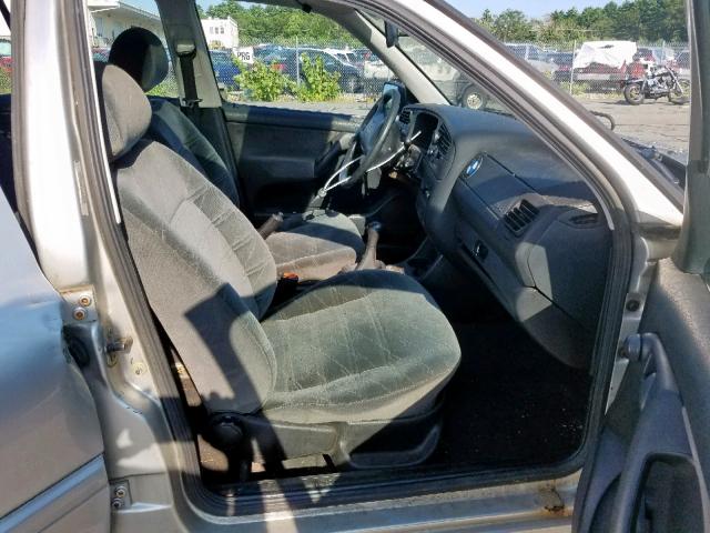 3VWRB81H1WM279921 - 1998 VOLKSWAGEN JETTA GL SILVER photo 5