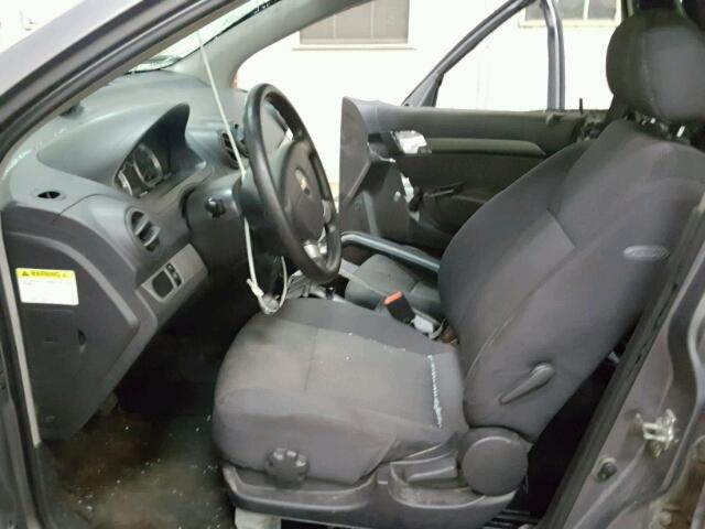 KL1TD56617B171534 - 2007 CHEVROLET AVEO BASE Boz foto 5