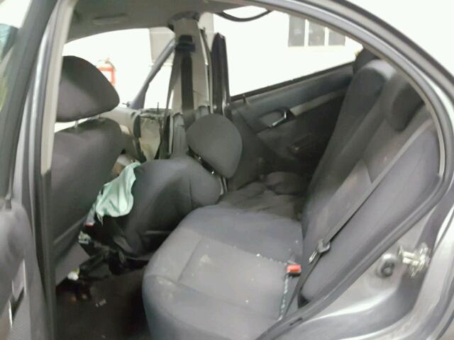 KL1TD56617B171534 - 2007 CHEVROLET AVEO BASE Boz foto 6