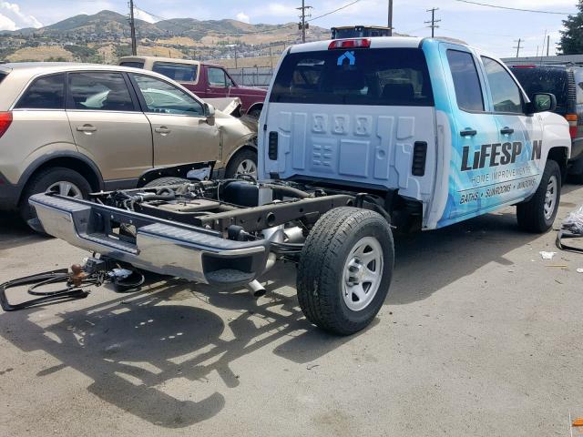 1GCVKNEC0HZ279988 - 2017 CHEVROLET SILVERADO WHITE photo 4