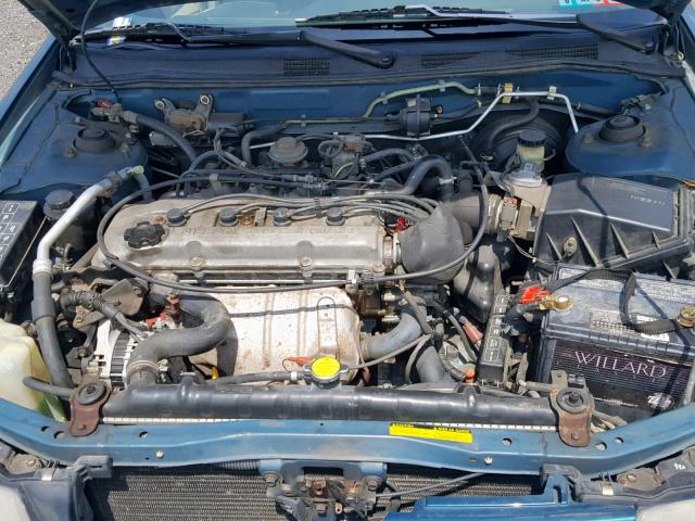 1N4BU31D0TC167869 - 1996 NISSAN ALTIMA XE GREEN photo 7