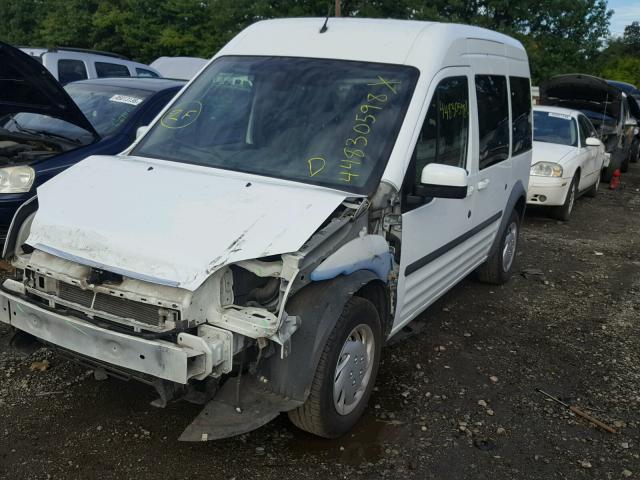 NM0KS9CN4DT160060 - 2013 FORD TRANSIT CO WHITE photo 2