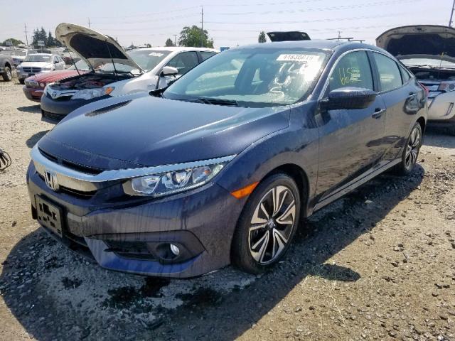 JHMFC1F76JX004413 - 2018 HONDA CIVIC EXL Grafit foto 2