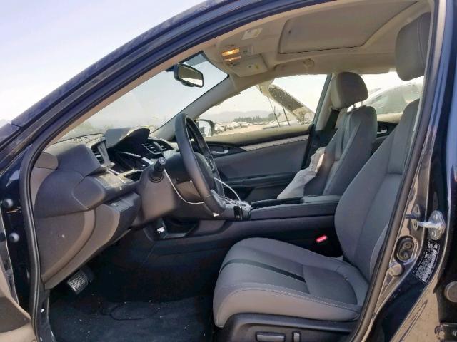 JHMFC1F76JX004413 - 2018 HONDA CIVIC EXL Grafit foto 5