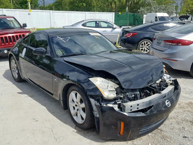 JN1AZ34D34T165315 - 2004 NISSAN 350Z COUPE BLACK photo 1