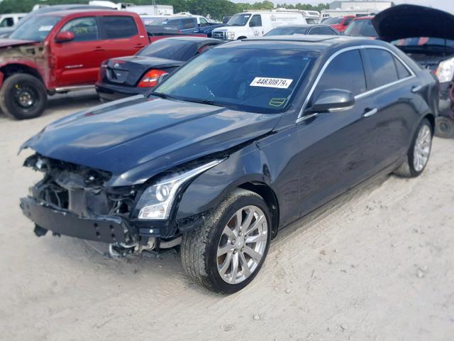 1G6AB5SXXH0175165 - 2017 CADILLAC ATS LUXURY GRAY photo 2