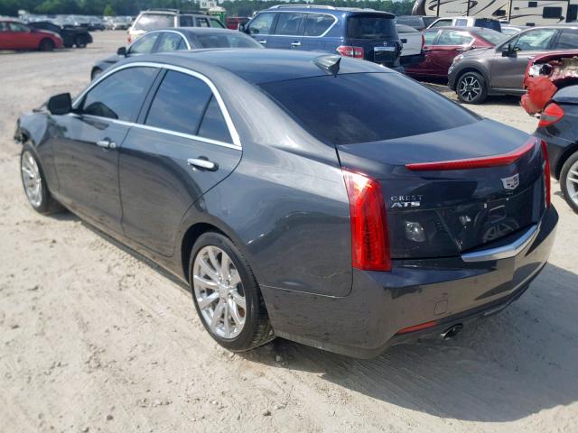 1G6AB5SXXH0175165 - 2017 CADILLAC ATS LUXURY GRAY photo 3