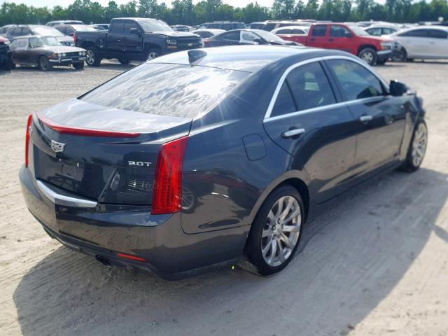 1G6AB5SXXH0175165 - 2017 CADILLAC ATS LUXURY GRAY photo 4