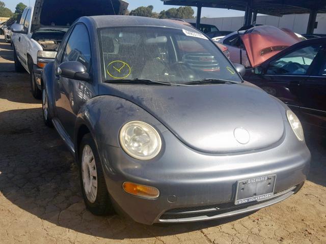 3VWBK31C84M407299 - 2004 VOLKSWAGEN NEW BEETLE ნაცრისფერი ფოტო 1
