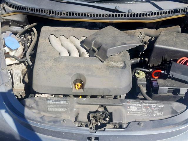 3VWBK31C84M407299 - 2004 VOLKSWAGEN NEW BEETLE ნაცრისფერი ფოტო 7