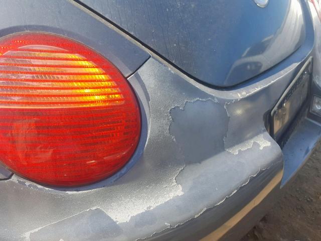 3VWBK31C84M407299 - 2004 VOLKSWAGEN NEW BEETLE ნაცრისფერი ფოტო 9