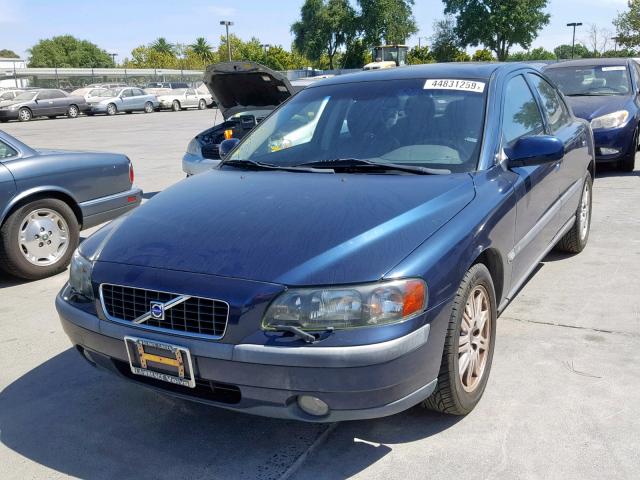 YV1RS58D632273212 - 2003 VOLVO S60 2.4T BLUE photo 2