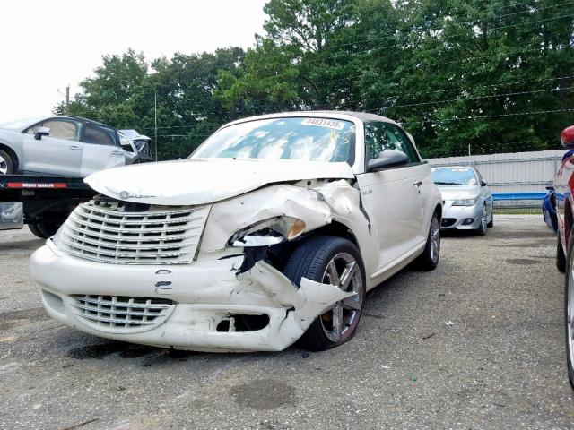 3C3AY75S85T531364 - 2005 CHRYSLER PT CRUISER WHITE photo 2