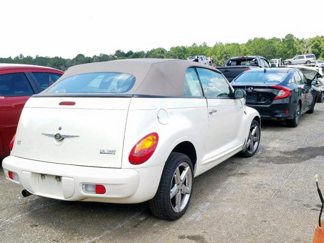 3C3AY75S85T531364 - 2005 CHRYSLER PT CRUISER WHITE photo 4