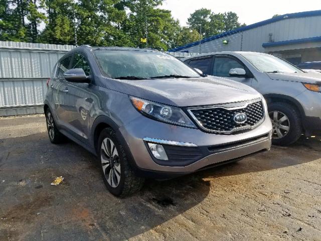 KNDPCCA63B7121755 - 2011 KIA SPORTAGE E CHARCOAL photo 1