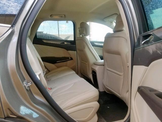 5LMCJ1C92HUL61835 - 2017 LINCOLN MKC PREMIE BEIGE photo 6