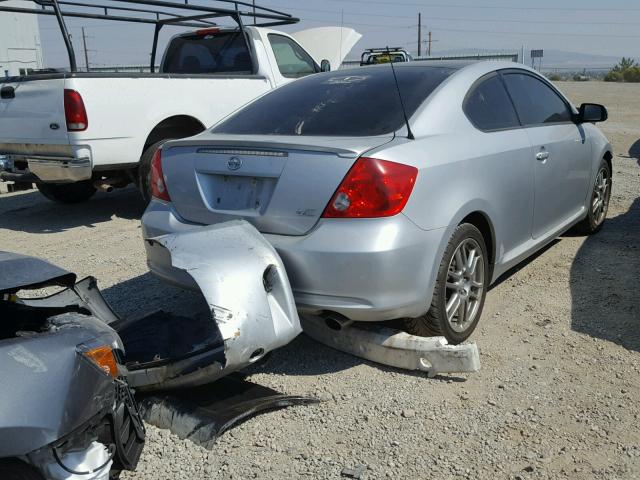 JTKDE177650026677 - 2005 TOYOTA SCION TC 银色 照片 4
