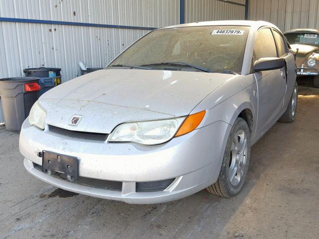 1G8AM12FX4Z179546 - 2004 SATURN ION LEVEL GRAY photo 2