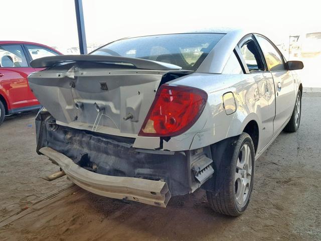 1G8AM12FX4Z179546 - 2004 SATURN ION LEVEL GRAY photo 4