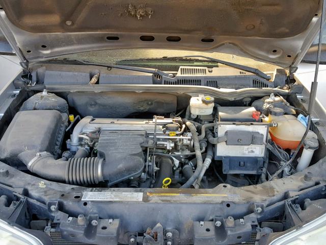 1G8AM12FX4Z179546 - 2004 SATURN ION LEVEL GRAY photo 7