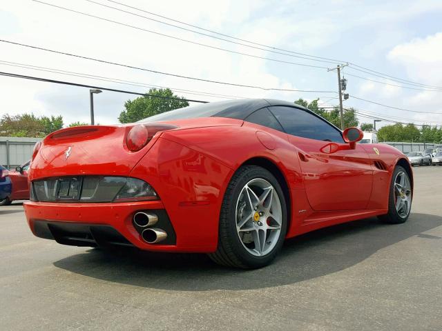 ZFF65TJAXD0190871 - 2013 FERRARI CALIFORNIA RED photo 4