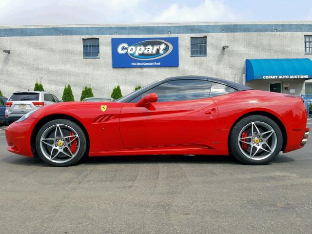 ZFF65TJAXD0190871 - 2013 FERRARI CALIFORNIA RED photo 9