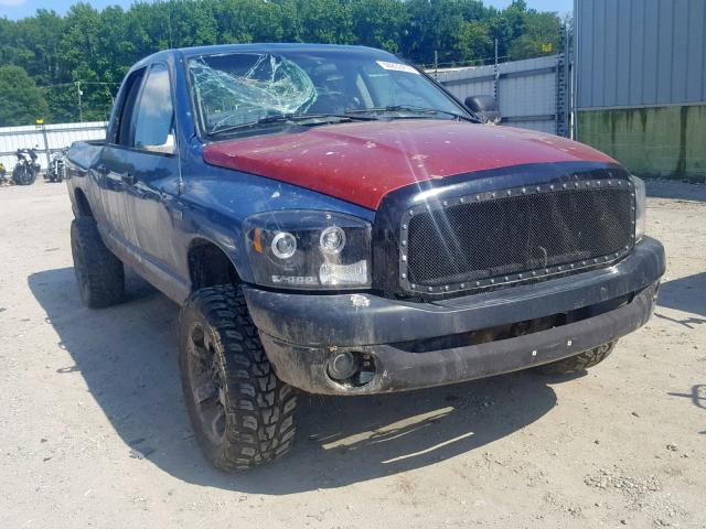 1D7HU18296J140396 - 2006 DODGE RAM 1500 S BLUE photo 1