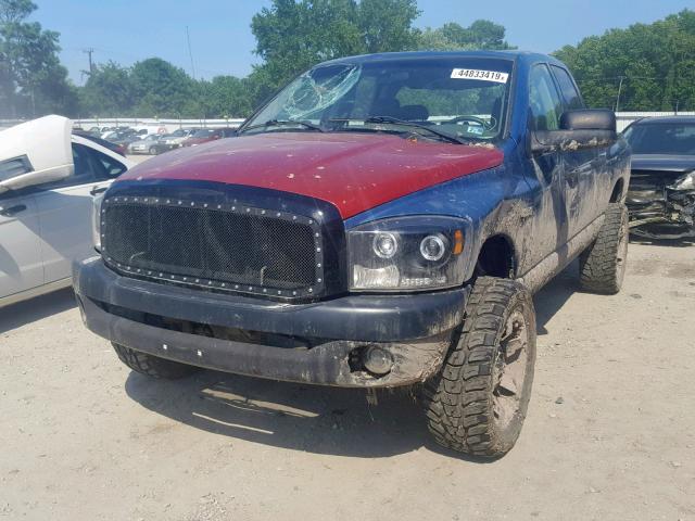 1D7HU18296J140396 - 2006 DODGE RAM 1500 S BLUE photo 2