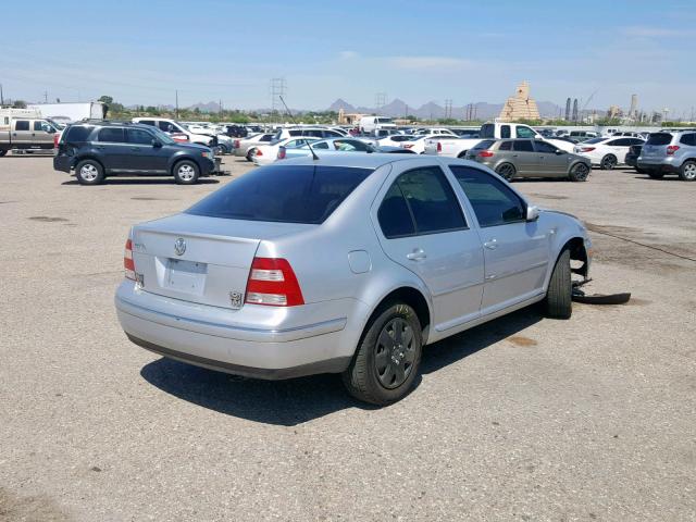 3VWRK69M04M089305 - 2004 VOLKSWAGEN JETTA GL SILVER photo 4