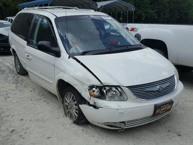 2C8GP64L41R166884 - 2001 CHRYSLER TOWN & COU WHITE photo 1