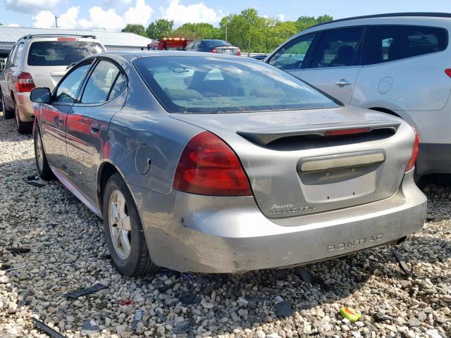 2G2WP552571139444 - 2007 PONTIAC GRAND PRIX GRAY photo 3