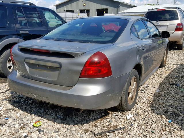 2G2WP552571139444 - 2007 PONTIAC GRAND PRIX GRAY photo 4