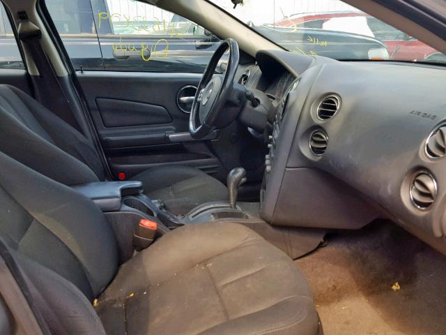 2G2WP552571139444 - 2007 PONTIAC GRAND PRIX GRAY photo 5