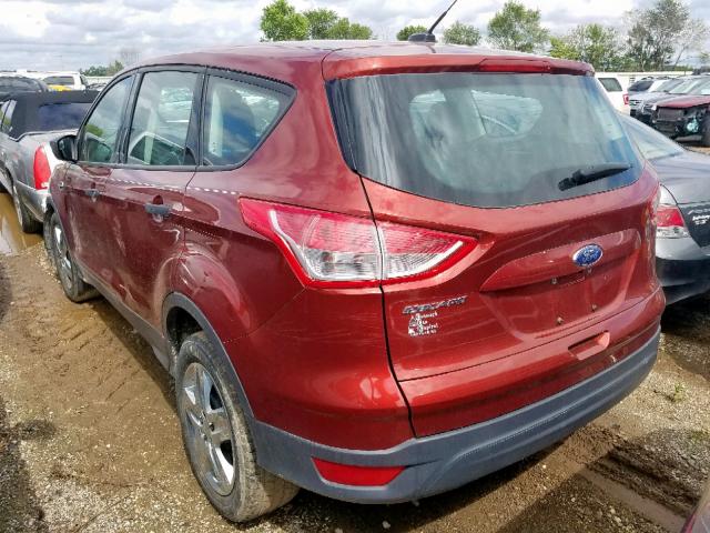 1FMCU0F70GUC76618 - 2016 FORD ESCAPE S RED photo 3