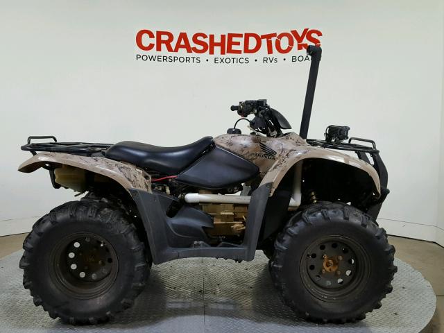 1HFTE357374001013 - 2007 HONDA TRX420 FE TAN photo 1