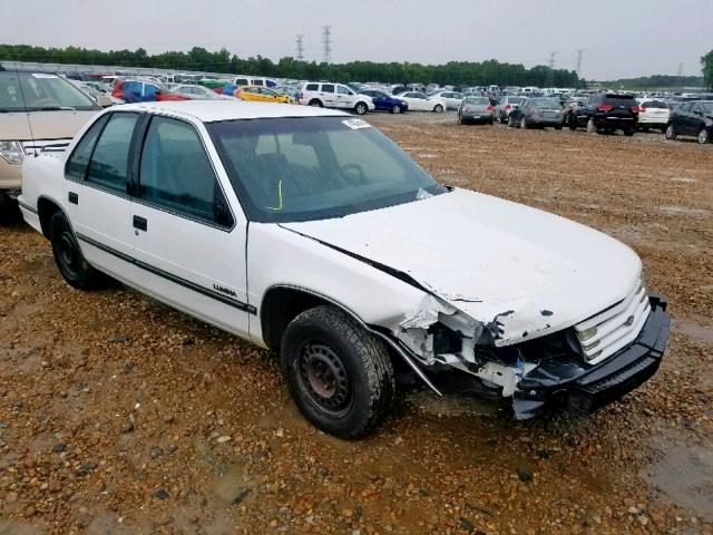 2G1WL54T3P1109322 - 1993 CHEVROLET LUMINA WHITE photo 1