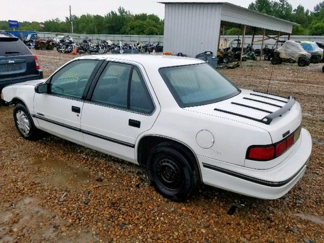 2G1WL54T3P1109322 - 1993 CHEVROLET LUMINA WHITE photo 3