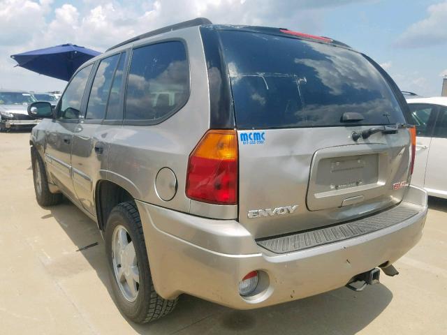 1GKDS13S532363728 - 2003 GMC ENVOY TAN photo 3