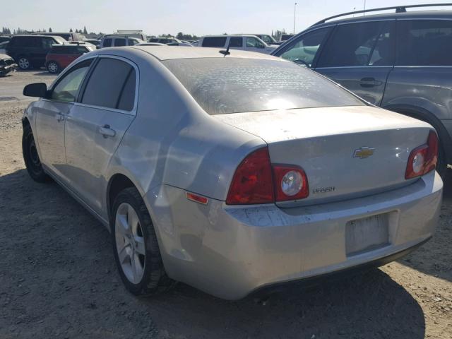 1G1ZB5E16BF309562 - 2011 CHEVROLET MALIBU LS SILVER photo 3