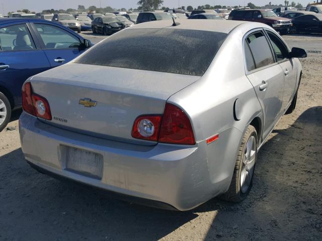 1G1ZB5E16BF309562 - 2011 CHEVROLET MALIBU LS SILVER photo 4