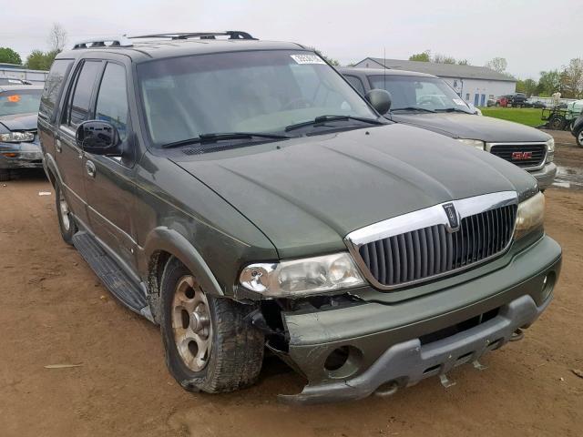 5LMFU28R21LJ32117 - 2001 LINCOLN NAVIGATOR GREEN photo 1