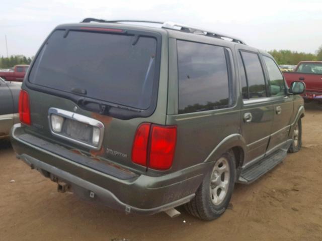 5LMFU28R21LJ32117 - 2001 LINCOLN NAVIGATOR GREEN photo 4