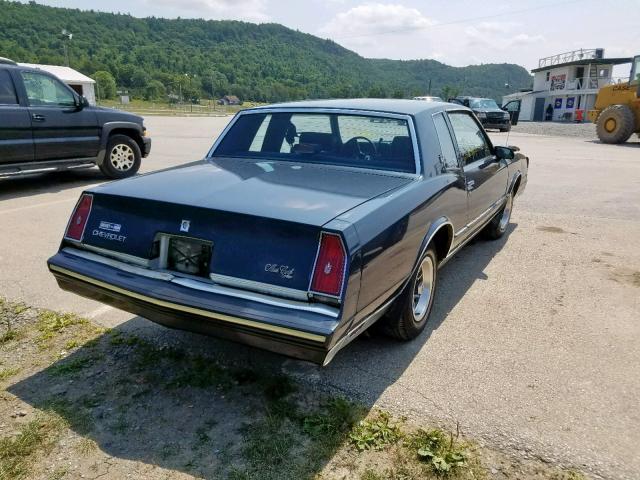 1G1GZ37Z2GR115417 - 1986 CHEVROLET MONTE CARL ლურჯი ფოტო 4