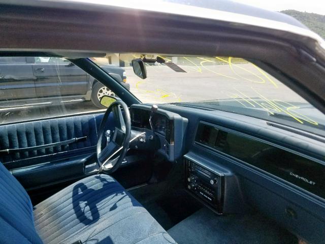 1G1GZ37Z2GR115417 - 1986 CHEVROLET MONTE CARL ლურჯი ფოტო 5