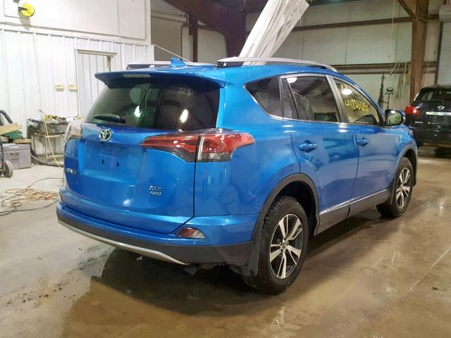 JTMRFREV5JD236944 - 2018 TOYOTA RAV4 ADVEN BLUE photo 4