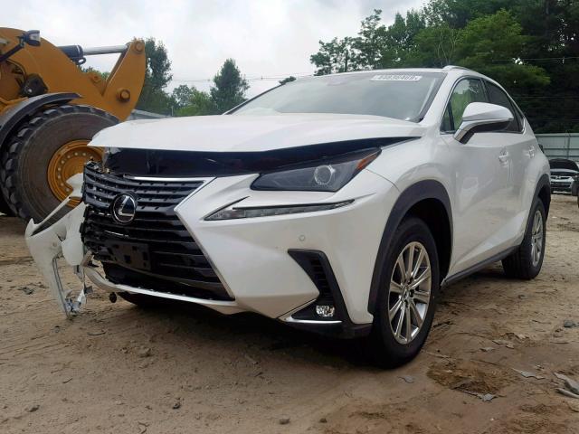 JTJBJRBZ5K2118698 - 2019 LEXUS NX 300H WHITE photo 2