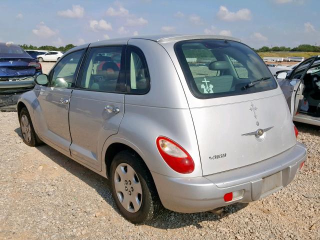 3A4FY48B57T507791 - 2007 CHRYSLER PT CRUISER SILVER photo 3