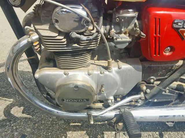 CB3504033041 - 1972 HONDA 350 RED photo 7