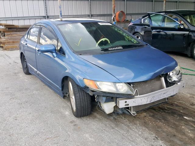 1HGFA16988L021709 - 2008 HONDA CIVIC EXL 蓝色 照片 1